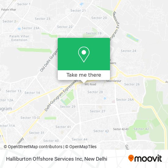 Halliburton Offshore Services Inc map