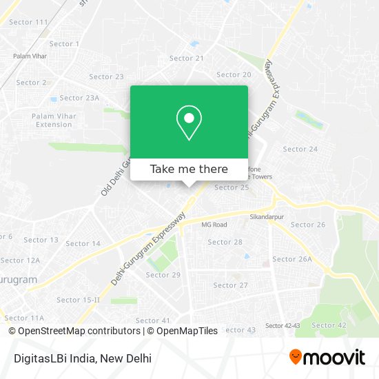 DigitasLBi India map
