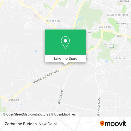 Zorba the Buddha map