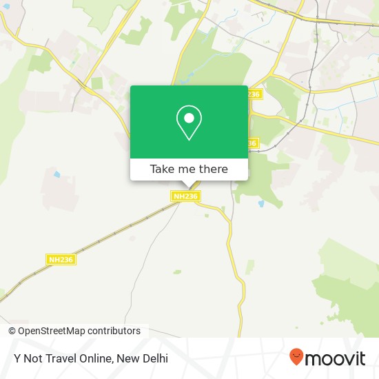 Y Not Travel Online map