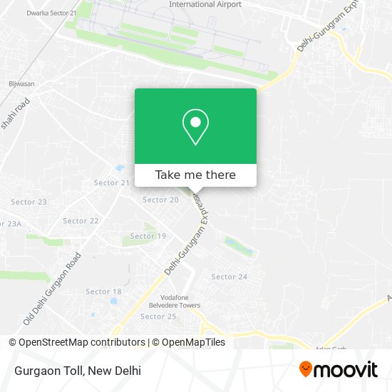 Gurgaon Toll map