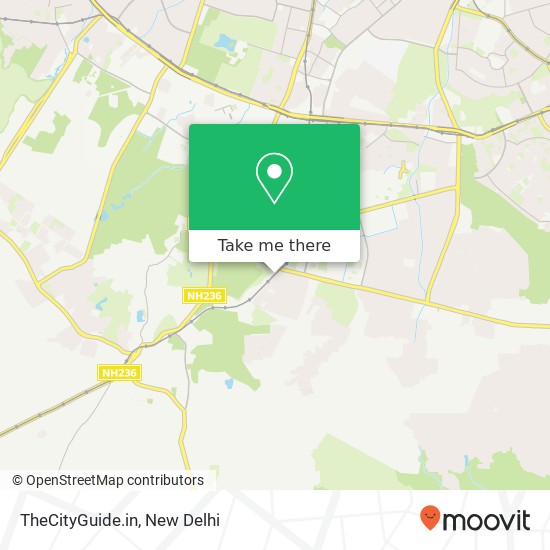 TheCityGuide.in map