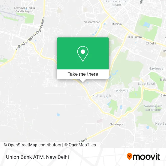 Union Bank ATM map