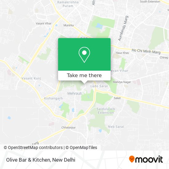 Olive Bar & Kitchen map