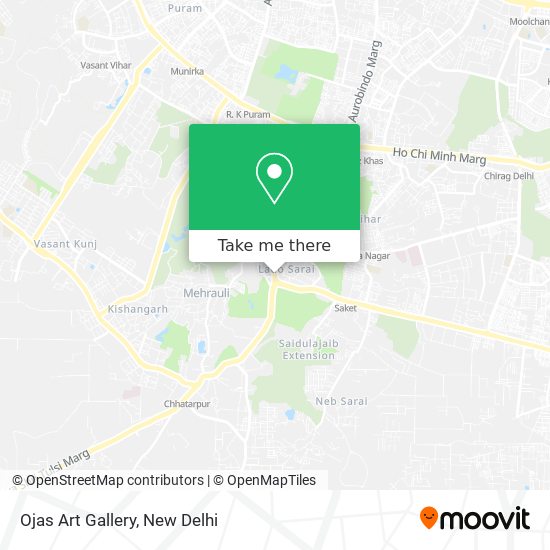 Ojas Art Gallery map