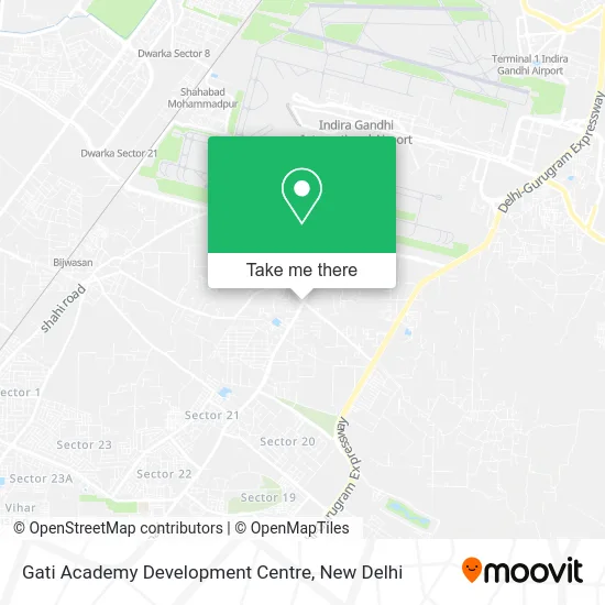 Gati Academy Development Centre map