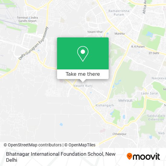 Bhatnagar International Foundation School map