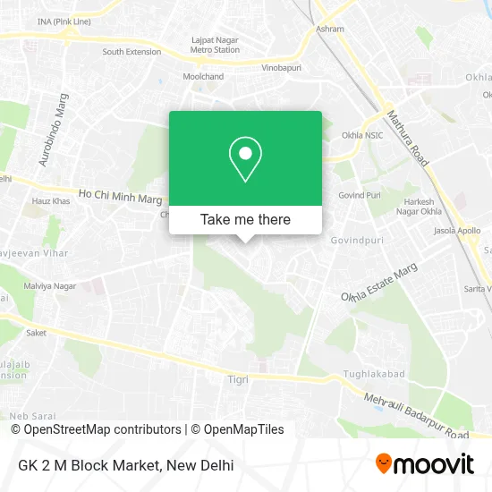 GK 2 M Block Market map