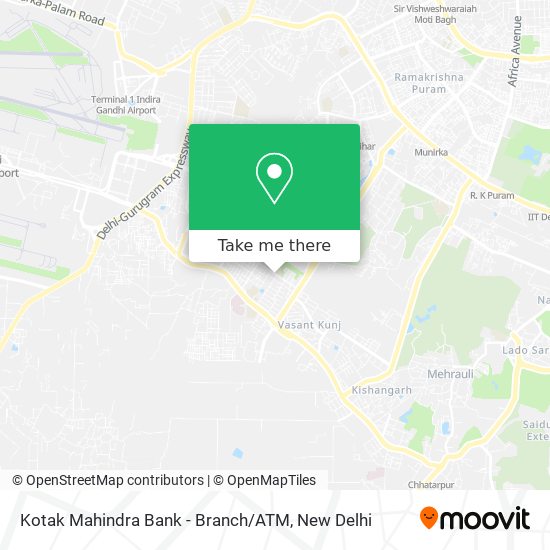 Kotak Mahindra Bank - Branch / ATM map