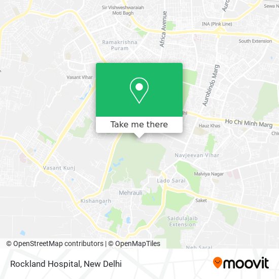 Rockland Hospital map