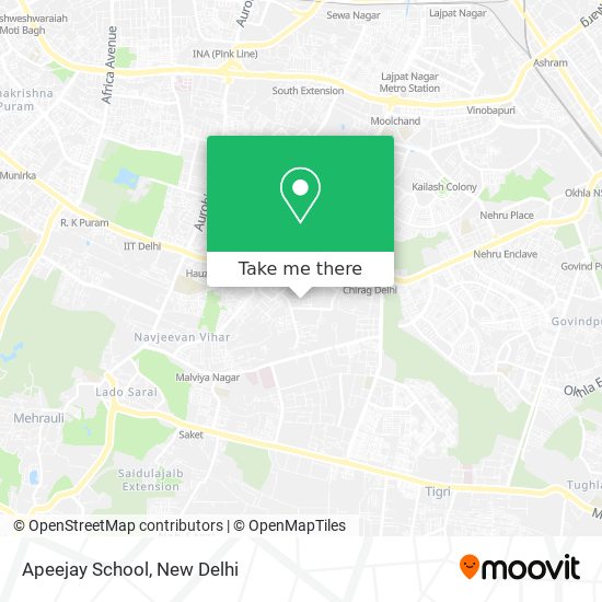 Apeejay School map