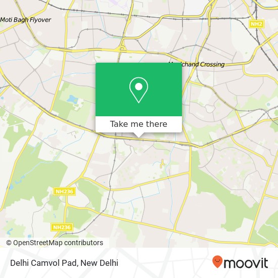 Delhi Camvol Pad map