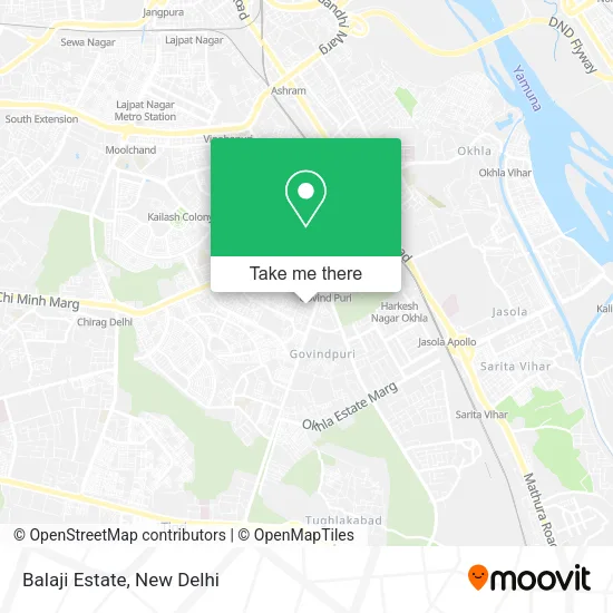 Balaji Estate map