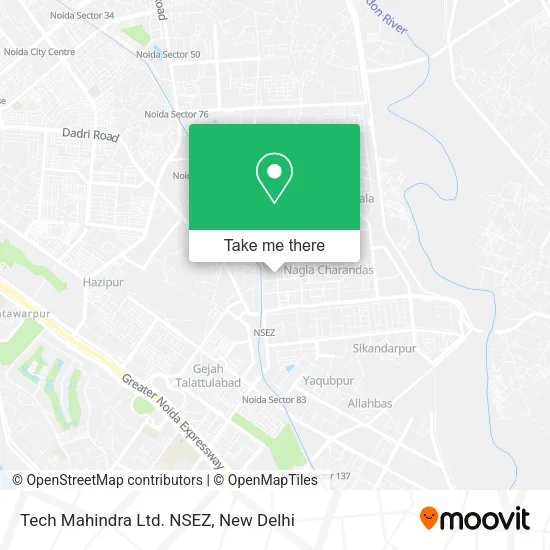 Tech Mahindra Ltd. NSEZ map