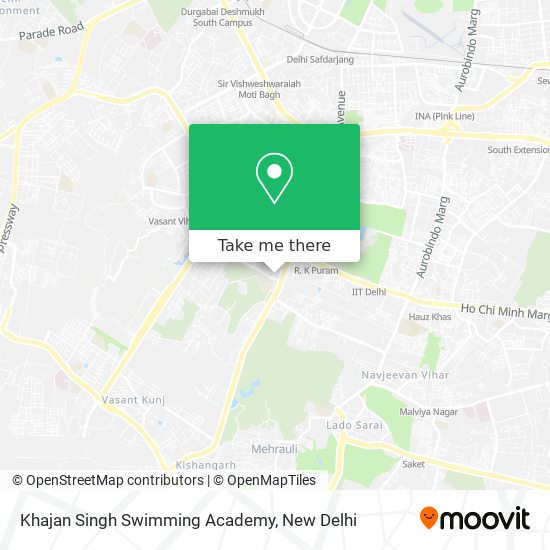 Khajan Singh Swimming Academy map