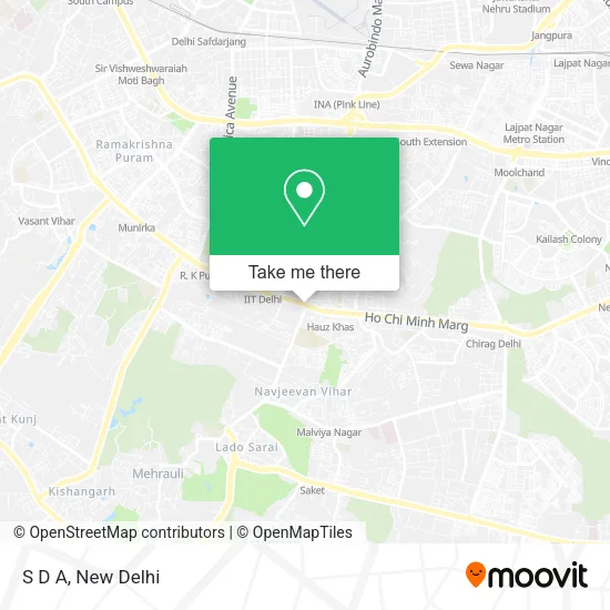 S D A map