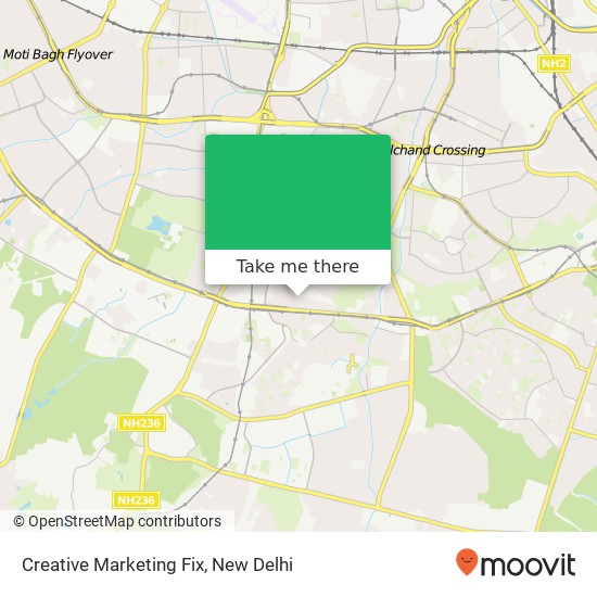 Creative Marketing Fix map