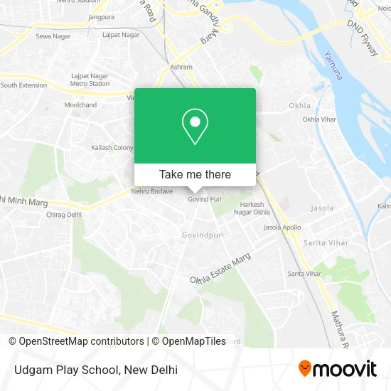 Udgam Play School map