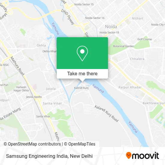 Samsung Engineering India map