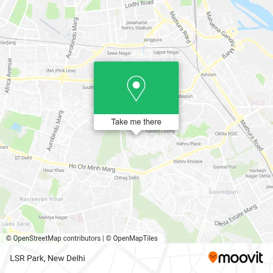 LSR Park map