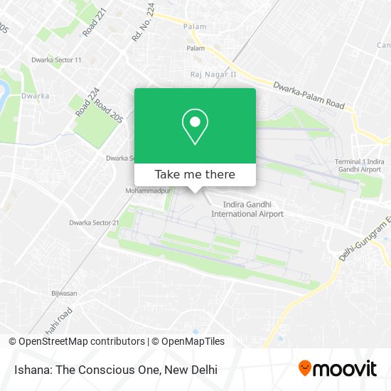 Ishana: The Conscious One map