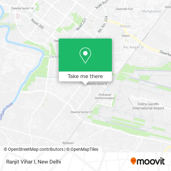 Ranjit Vihar I map