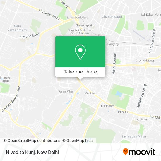 Nivedita Kunj map