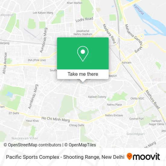 Pacific Sports Complex - Shooting Range map