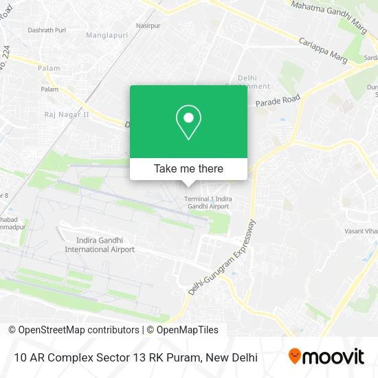 10 AR Complex
Sector 13 RK Puram map