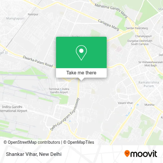 Shankar Vihar map