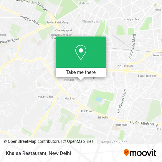 Khalsa Restaurant map