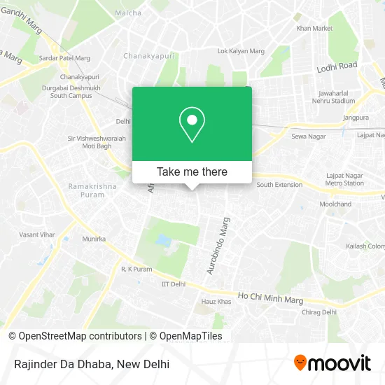 Rajinder Da Dhaba map