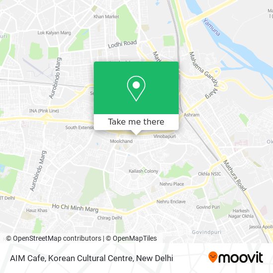 AIM Cafe, Korean Cultural Centre map