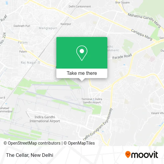 The Cellar map
