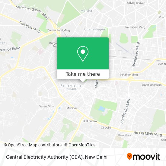 Central Electricity Authority (CEA) map
