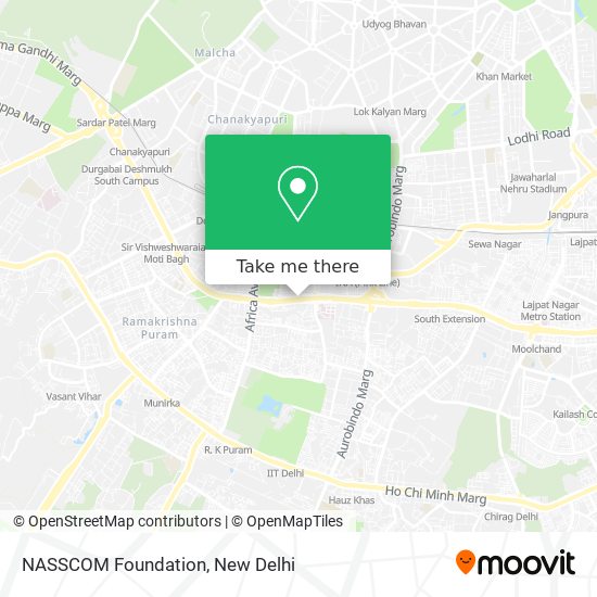 NASSCOM Foundation map