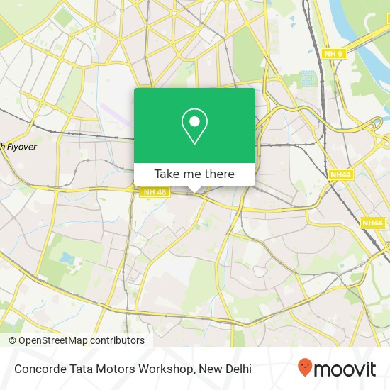Concorde Tata Motors Workshop map