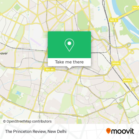 The Princeton Review map