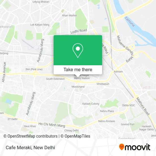 Cafe Meraki map