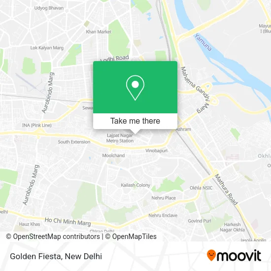 Golden Fiesta map
