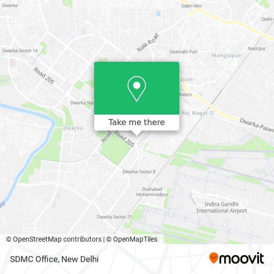 SDMC Office map