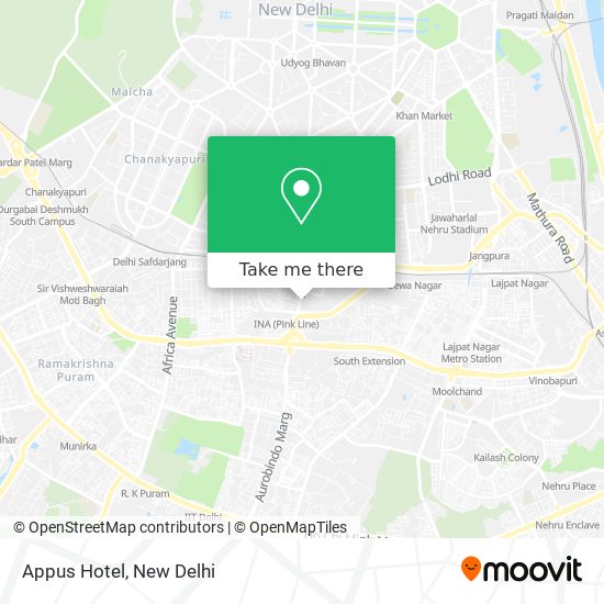 Appus Hotel map