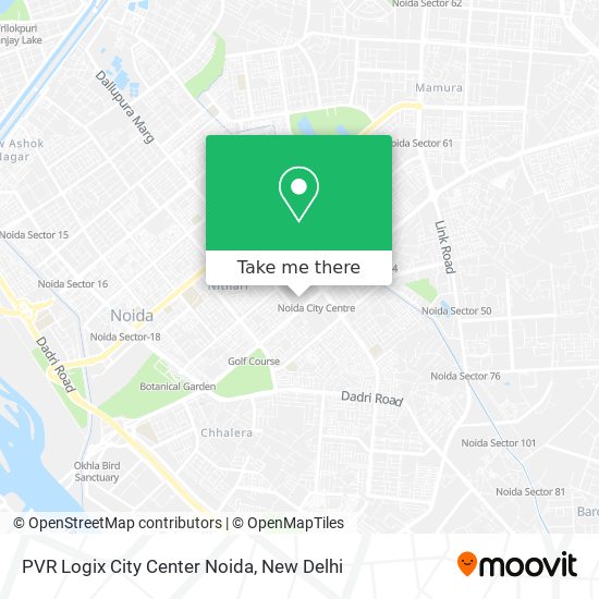 PVR Logix City Center Noida map