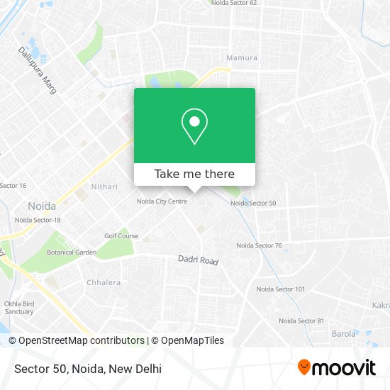 Sector 50, Noida map