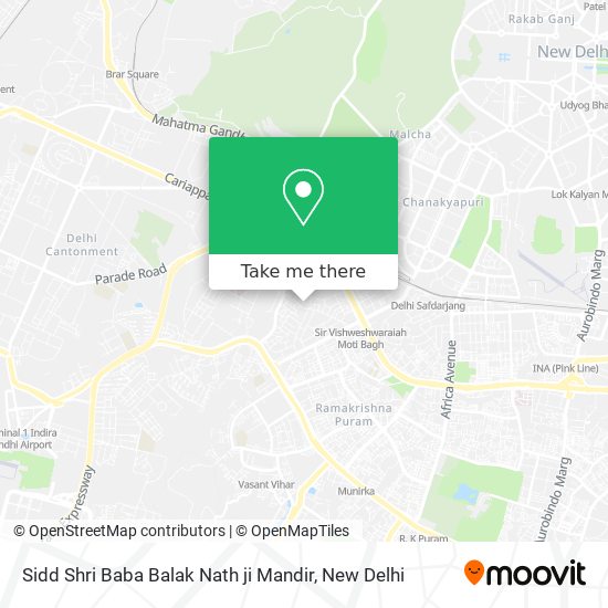 Sidd Shri Baba Balak Nath ji Mandir map