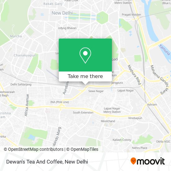 Dewan's Tea And Coffee map