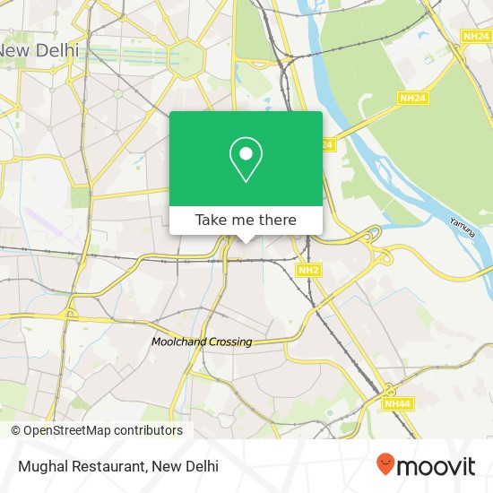 Mughal Restaurant map