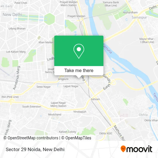 Sector 29 noida map