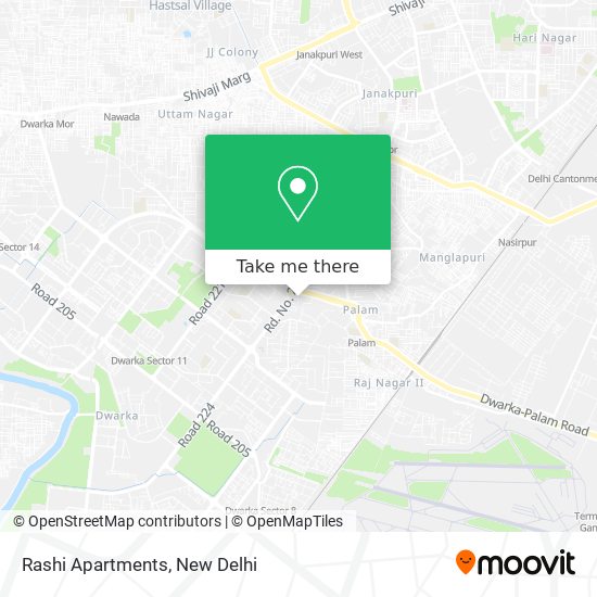 Rashi Apartments map