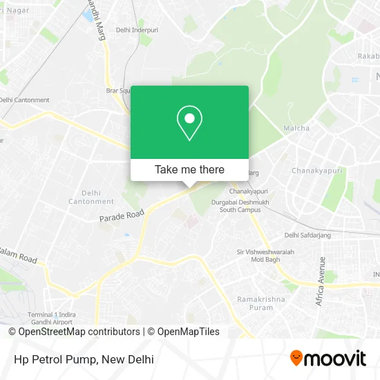 Hp Petrol Pump map